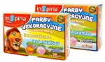 Decorative paints 20ml x 6 colours (3 metallic, 3 glitter)