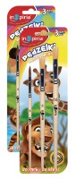 Set of 3 brushes for paint and glue (sizes: 4, 8, 16, stiff bristles)