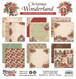 Paper Collection Set 30,5x30,5cm Christmas Wonderland, 250 gsm (12 sheets, 12 designs, 2x6 double-sided sheets, bonus design 30,5x30,5)