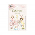 Ephemera set Believe in Fairies, 13 pcs (240gsm, 15x10cm paper bag)