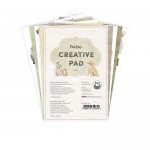 Mini Creative Pad Pets, 15x10cm (24 sheets, 6x4 double-sided sheets, additional design on the cover)