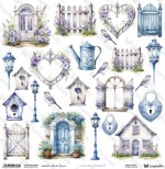 One-sided paper 30,5x30,5 cm Sunday Morning – Elements 10, 250 gsm, (1 sheet)