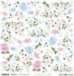 One-sided paper 30,5x30,5 cm Oh Baby – Flowers, 250 gsm, (1 sheet)