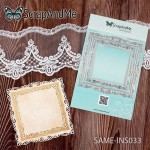 Die Square Card Background 33 - 13,7 cm/11,4 cm/10,3 cm