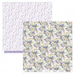 Double-sided paper 30,5x30,5cm Lavender Love - 04, 250 gsm (1 sheet)