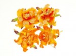 Gardenia 5cm 4 pcs in a pack (2x Orange, 2x Yellow)