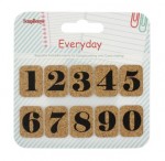 Set of cork stickers EveryDay 1 (clr 70)