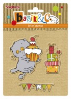 Basik's New Adventure Set of stamps (10.5*10.5cm) - Basik's Party 2