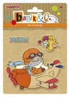Basik's New Adventure Set of stamps (10.5*10.5cm) - Let's Fly (clr 70)
