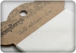 Silk ribbon, white, 25mm, 2 m